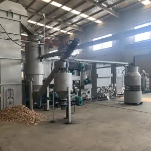 Nutzung von Biomasse für die Antriebs strom erzeugung Vergaser Motors ystem Biomasse