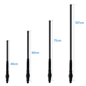Antenne décorative tout-terrain 4x4 robuste avec support, 40cm 60cm 75cm 107cm - Product Image 1