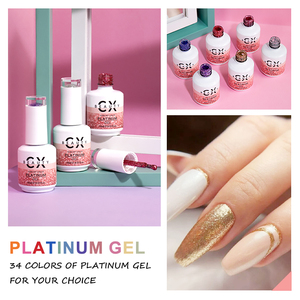 Fabrication professionnelle de gel d'ongle UV <span class=keywords><strong>chinois</strong></span> imbiber le vernis de gel de platine pour des <span class=keywords><strong>ongles</strong></span> 61 couleurs - Product Image 5