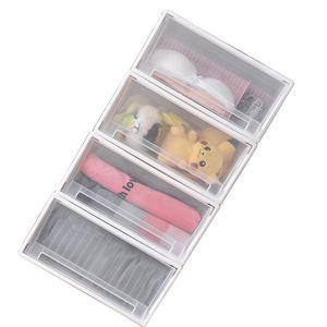 Modern Children's Toy Storage <b>Wardrobe</b> Storage Box Thickened PP Plastic with Aluminum Metal Clothes & <b>Shoe</b> Organizer - Product Image 5