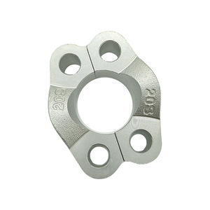 ข้อต่อท่อไฮดรอลิกแบบแยกส่วนเหล็กกล้าคาร์บอน SAE Flange 6000Psi สำหรับเชื่อมต่อถังน้ำมัน - Product Image 2