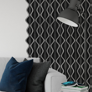 Panel Acústico de Pared de Alta Durabilidad, Insonorizante, con Acabado de Madera HDF MDF, Paneles Decorativos 3D Resistentes a las Manchas para Hoteles - Product Image 3