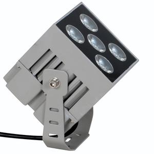 10W दीवार धोने प्रकाश वर्ग संकीर्ण कोण प्रक्षेपण प्रकाश रोमन प्रकाश स्तंभ ध्यान केंद्रित 1 डिग्री प्रक्षेपण छोटे बीम कोण - Product Image 3