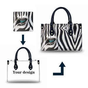 Bolso de Mano para Mujer con Diseño de Ojo de Zebra, Ligero, Personalizado, de Tamaño Pequeño, Informal, Impermeable, Suave, Duradero y con Estilo Moderno - Product Image 1