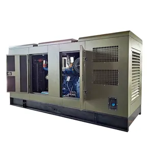 Harga Murah 500 /520 /600 /640 /728 Kw Genset Kva Kedap Suara Tahan Cuaca Generator Diesel dengan Mesin