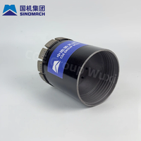 Broca de diamante impregnada CGE WUXI para perforación con cable, compatible con BQ NQ HQ PQ