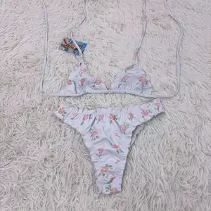 Hot Selling Swimwear Floral Print Bikini Two-piece Sexy Sling Swimsuit