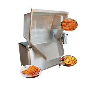 Mesin penggoreng bawang untuk makanan ringan, mesin penggoreng bawang untuk makanan ringan, makanan ringan, Donat, kentang goreng