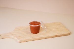 5,5 oz 160ml desechables comida rápida pequeños vasos de plástico con tapas para llevar salsa condimentos contenedores - Product Image 6