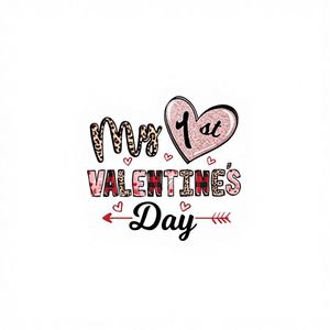 T-shirt décontracté pour femme en jersey 100% coton à imprimé léopard et cœur pailleté, manches courtes, col rond, vêtements d'été/printemps - Product Image 1