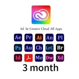 Cuenta Personal de <span class=keywords><strong>Adobe</strong></span> Creative Cloud 2026, Todas las Aplicaciones, 3 Meses, Cuenta de Servicio para PC/Mac, 2 Dispositivos, DVD/CD - Product Image 3