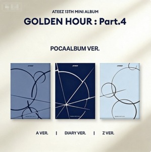 ATEEZ 13ème mini-album GOLDEN HOUR Part.4 POCA Album K-pop Platform Photocard Atiny Officiel Merch KQ Entertainment Sortie 2025 - Product Image 6