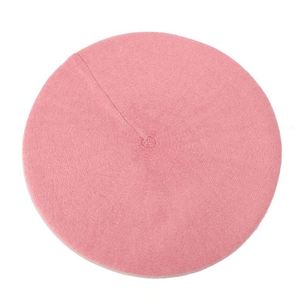 Solid Color Hat Classic Casual and Chic Lightweight Cap <b>Beret</b> Hats for Women Holiday Wool French Style - Product Image 4