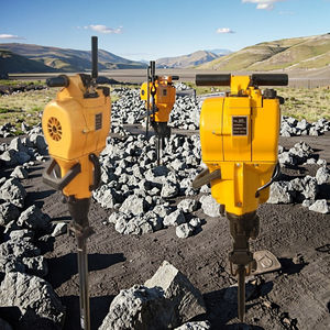 QIYUN Machinery製 新製品 YN27C ガソリンジャックハンマー 建設用掘削リグ Pionjar削岩機 ガソリン式ロックドリルマシン - Product Image 1