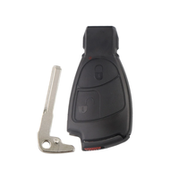 LONSDOR 원격 자동차 키 12V ROHS 인증 433Mhz 2/3 버튼 (1996-2006 W203 W204 W211 W20 모델용)