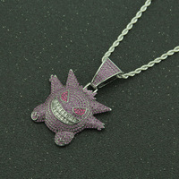 Suyan-collar con colgante de estilo Hip Hop para mujer, Gargantilla con Micro pavé, diseño de moda, Hiphop