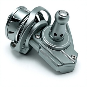 <span class=keywords><strong>Moulinet</strong></span> de pêche spinning haute vitesse 5000 avec rapport de transmission 5.9:1 et bobine en alliage d'aluminium, compatible gaucher et droitier - Product Image 2