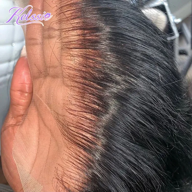 Pre Plucked Swiss HD Lace Frontal Vendor,Full Transparent Frontal Lace Closure 13x4 With Bundles,Ear To Ear 13x4 Lace Frontal