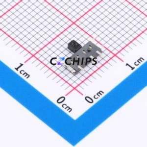 K3-1296S-J1 Slide Switch SMD Switch Single Pole Double Throw Rectangle Pin Header SMD Tab 6.6mm - Product Image 2