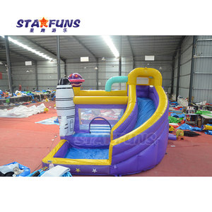 Tùy chỉnh lâu đài bouncy Inflatable Bouncer trẻ em Inflatable nhà bị trả lại với trượt nước nhảy lâu đài trượt với bóng hồ bơi - Product Image 3