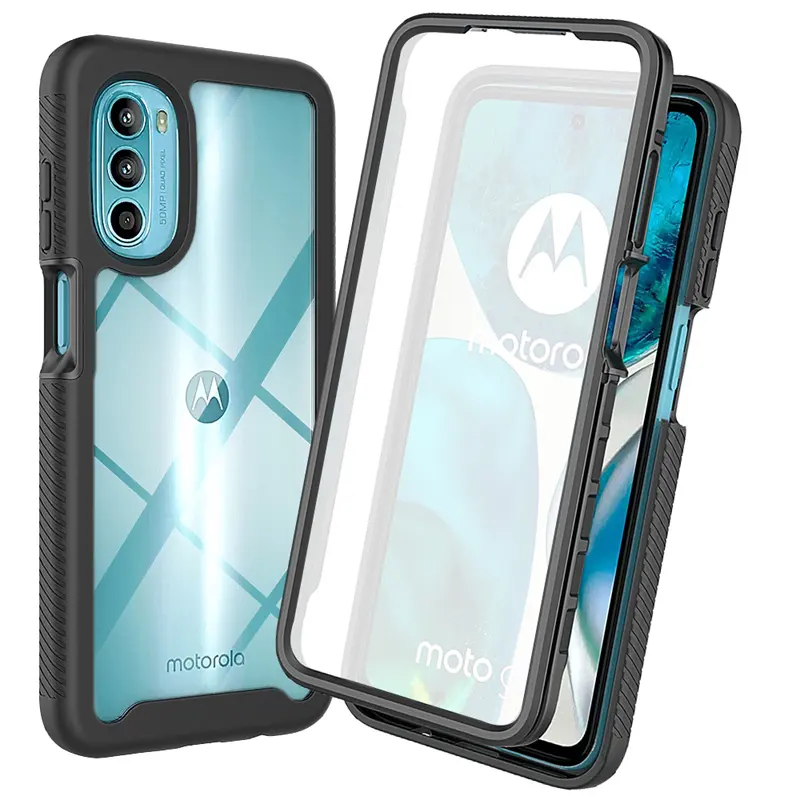 Hybrid Full Coverage Rugged Case For Motorola G71 5G Case Moto G51 G200 Protective Cover G22 G52 G60 G82 With Screen Protector