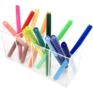 Exhibidor de Maquillaje Acrílico Transparente para Salón o <span class=keywords><strong>Boutique</strong></span>, Ahorro de Espacio - Product Image 5