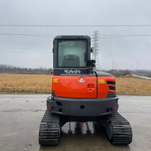 Escavatore Usato Kubota KX057 di Alta Qualità a Buon Prezzo, Mini Escavatore Cingolato di Seconda Mano in Vendita - Product Image 4