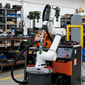 การเขียนโปรแกรมหุ่นยนต์เชื่อมโคบอทประสิทธิภาพสูงแบบฟรีสำหรับวัสดุโลหะหลากหลายในอุตสาหกรรมยานยนต์และอุตสาหกรรมต่อเรือ - Product Image 1