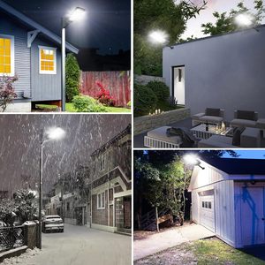 ไฟถนนโซลาร์เซลล์ LED ขายส่ง 200W 300W 500W ราคาโรงงาน โพลีคริสตัลไลน์ สำหรับภายนอกอาคาร IP65 ใช้แบตเตอรี่ AC - Product Image 4