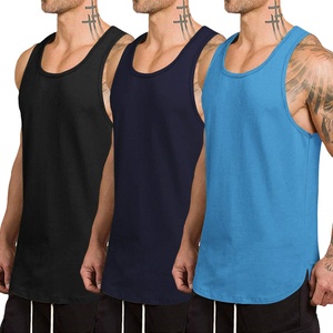 Lot de 3 débardeurs de sport pour homme, décontractés, à séchage rapide, anti-UV, respirants, pour la musculation, le fitness et la gym - Product Image 6