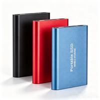 Unidad de Estado Sólido (SSD) Negra/Roja/Negra al por Mayor, SATA USB 3.0, hasta 1TB 2TB 4TB 8TB, Disco Duro Externo PSSD para Laptop y PC