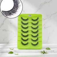 Faux cils réutilisables à pression, aspect naturel pour un usage quotidien et un maquillage parfait
