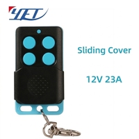 Barrière de garage YET2179, télécommande sans fil à code roulant, 315/433Mhz, étanche, 4 boutons, 12V avec couvercle coulissant