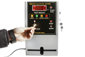เครื่อง319แอลกอฮอล์แบบหยอดเหรียญแบบหยอดเหรียญ819นิ้วแบบมืออาชีพสำหรับเครื่องทดสอบแอลกอฮอล์แบบเซลล์เชื้อเพลิง - Product Image 5