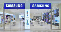 Enseigne LED 3D personnalisée SAMSUNG, éclairée, écologique, facile à installer, en ABS moulé par injection, lettres mobiles