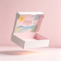 Boîte à pizza écologique biodégradable gaufrée bronzée mate en carton ondulé - Emballage alimentaire rigide en forme de livre avec fermeture magnétique pour la vente en gros
