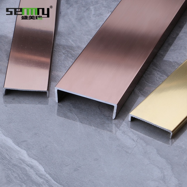 Wholesale Modern Gold Metal Wall Trim Wall Corner Decorative Strip for Interior Decoration