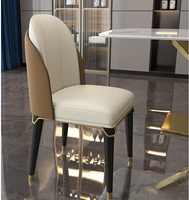 Ensemble Moderne Nordique Table et Chaises de Salle à Manger, Meuble Créatif en Pierre Longue DIY pour Maison ou Hôtel