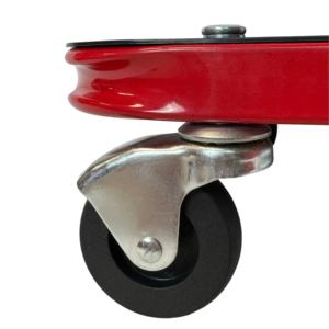 Tabouret de mécanicien avec roues, siège rembourré avec 1 tiroir, tabouret roulant, boîte à outils pour garage et atelier - Product Image 4