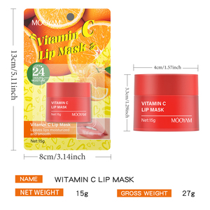 Mascarilla Labial al por Mayor de Marca Privada que Reduce las Líneas Finas, con Colágeno y Vitamina C, Rellena, Nutre los Labios Secos y Agrietados, Vegana, para Dormir - Product Image 4