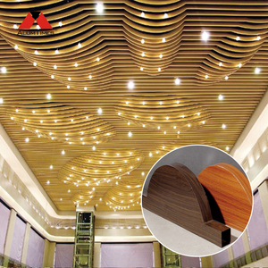 Baffle acoustique décoratif en aluminium pour panneaux muraux, baffle mural en aluminium pour décoration intérieure et extérieure - Product Image 4