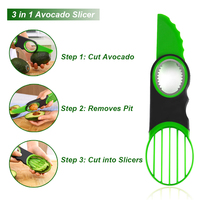 Accessoire de Cuisine Multifonctionnel, Coupe-Avocat 3 en 1