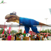 Ornements de dinosaures de simulation sur mesure en gros, grande taille, T-Rex électrique, pour exposition commerciale et sites emblématiques