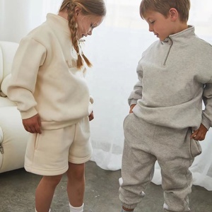 Logo personalizzato OEM all'ingrosso mamma <span class=keywords><strong>e</strong></span> figlio abbinati abiti mamma <span class=keywords><strong>e</strong></span> Me set di abbigliamento corto - Product Image 2