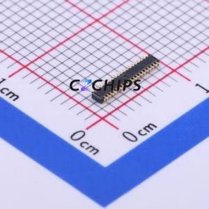 BM20B(0.8)-34DP-0.4V(51) Board-to-Board & Backplane Connector SMD,P=0.4mm Connector 0.4mm Vertical Mount 2 300mA - Product Image 2