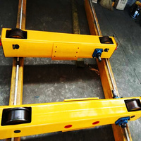 Entraînement par moteur électrique d'atelier Grue de pont à poutre simple ou double Chariot de pont roulant mobile électrique Chariot à poutre d'extrémité