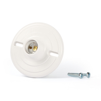 Portalámparas LED Aota E26 con Interruptor, Base de Rosca de Baquelita de 250V para Lámpara Colgante de Uso Doméstico, 1 Año de Garantía, Seguro