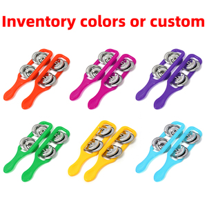 Instrumentos Musicales Baratos: Set <span class=keywords><strong>de</strong></span> Campanas <span class=keywords><strong>de</strong></span> Mano para Niños, Novedosas Campanas <span class=keywords><strong>de</strong></span> Mano, Juguetes Musicales Portátiles, Instrumentos Musicales Preescolares, Sonidos Divertidos - Product Image 2