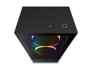 Boîtier PC Gaming Moyen Tour H510 Noir RGB en Promotion – Boîtier PC Moyen Tour <span class=keywords><strong>NZXT</strong></span> H510 Elite pour Gaming - Product Image 3