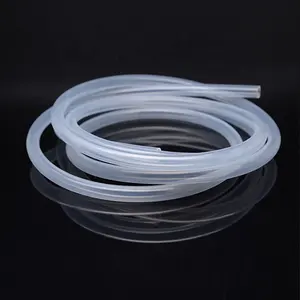 Transparentes hoch temperatur beständiges elastisches kreisförmiges weiches Silikonkautschuk-Schlauchrohr-Hohlrohr in Lebensmittel qualität - Product Image 4